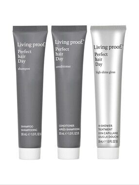 SALE!🍍 🆕 LIVING PROOF - PERFECT HAIR DAY TRIO - SHAMPOO, CONDITIONER AND GLOSS